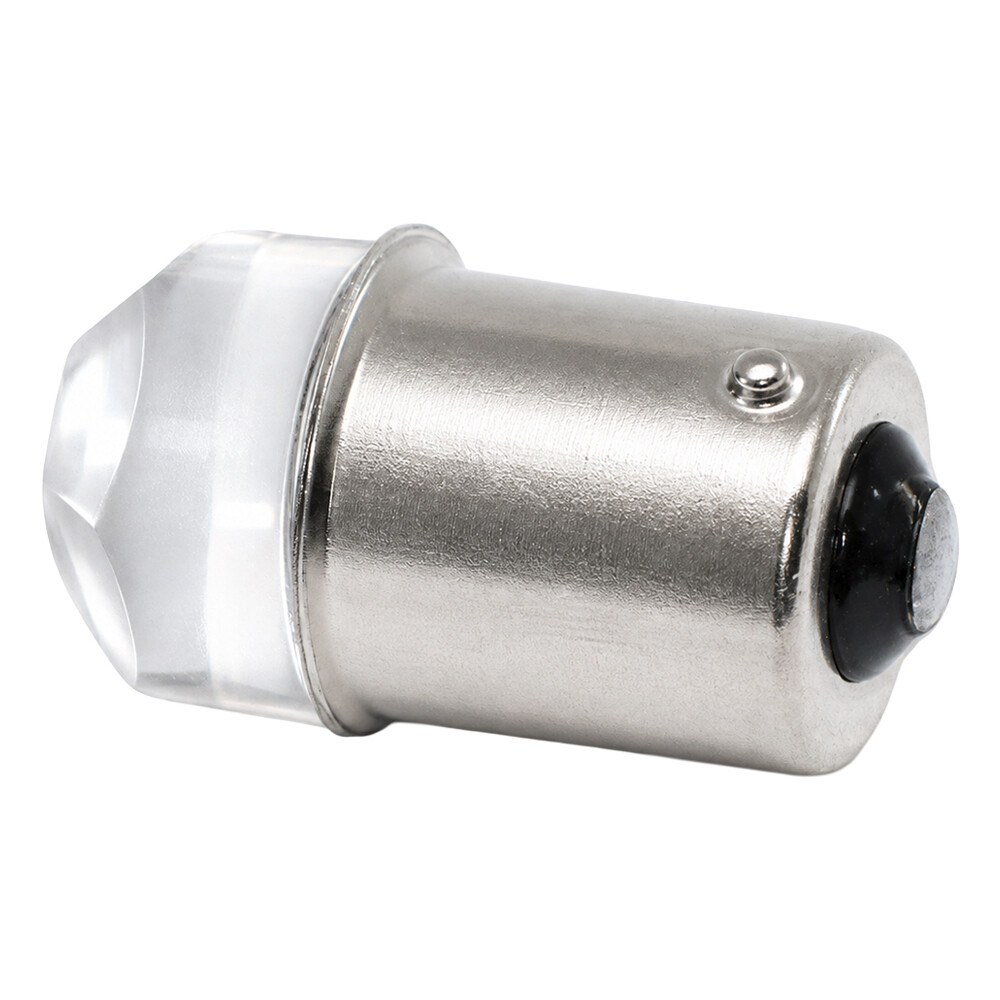 Лампочка LED FLASH 24V 9 діодів біла\стробоскоп BA15s