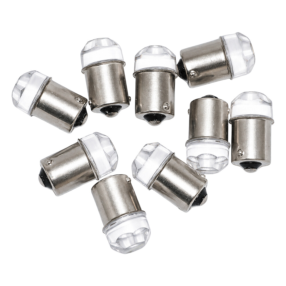 Лампочка LED FLASH 24V 9 діодів біла\стробоскоп BA15s