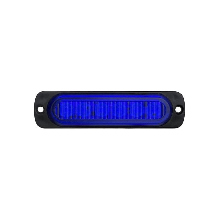 Фонарь декор LED 12\24 стробоскоп синий \F.PLAS\
