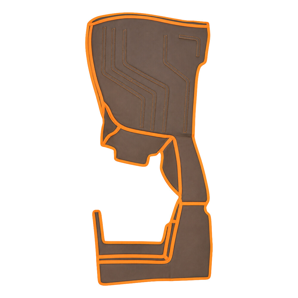 Килимок 3D Екошкіра RENAULT Premium 2006-2013;АКПП,МКПП, коричневий Килимок 3D Екошкіра RENAULT Premium 2006-2013;АКПП,МКПП, коричневий