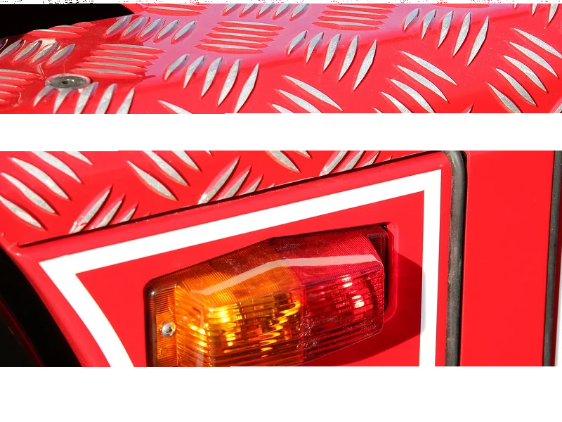 Фонарик габаритный под лампочку Holland Style 12-24v желто-красный