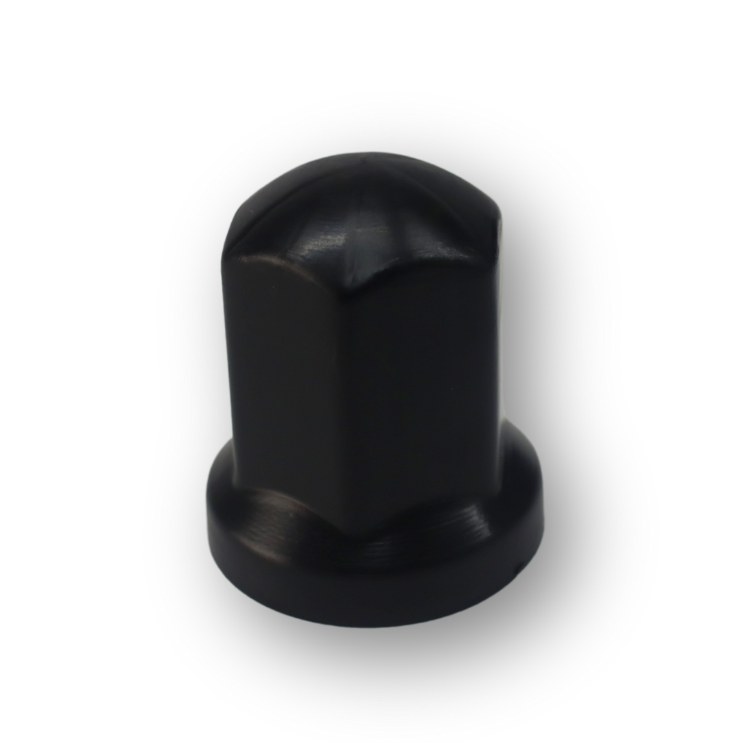 Колпачек на гайку граненый 32*55 черный ( SteelTruck ) Колпачек на гайку граненый 32*55 черный ( SteelTruck )