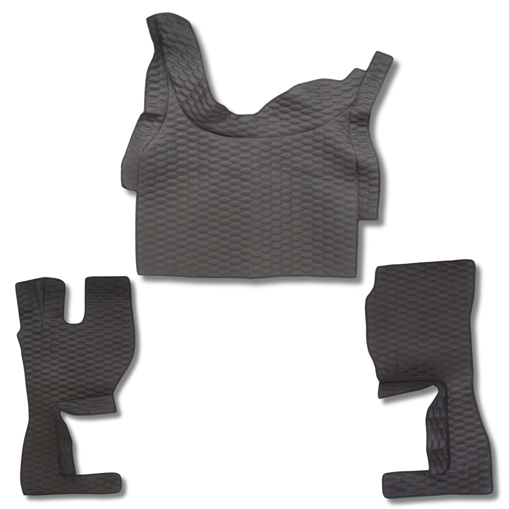 Килимок Екошкіра VOLVO FH EURO 6 з 2014; АКПП, чорний з перфорацією, АСП Килимок Екошкіра VOLVO FH EURO 6 з 2014; АКПП, чорний з перфорацією, АСП