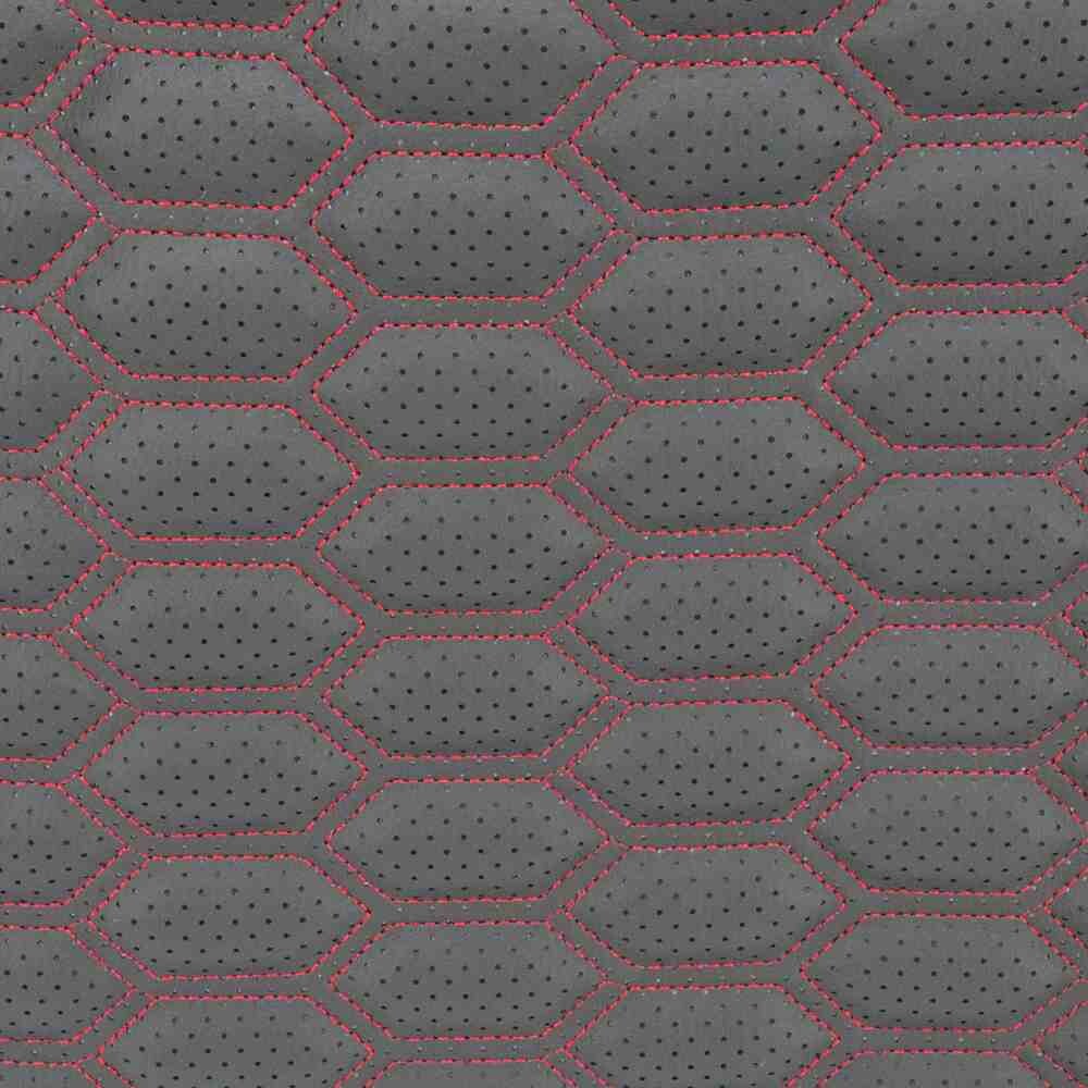 Килимок Екошкіра VOLVO FH EURO 6 з 2014; АКПП, чорний з перфорацією, АСП