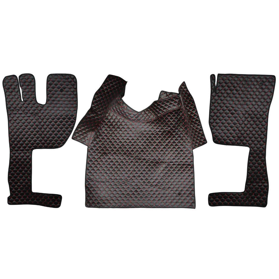 Килимок Екошкіра VOLVO FH 2003-2013; АКПП, чорний, АСП Килимок Екошкіра VOLVO FH 2003-2013; АКПП, чорний, АСП