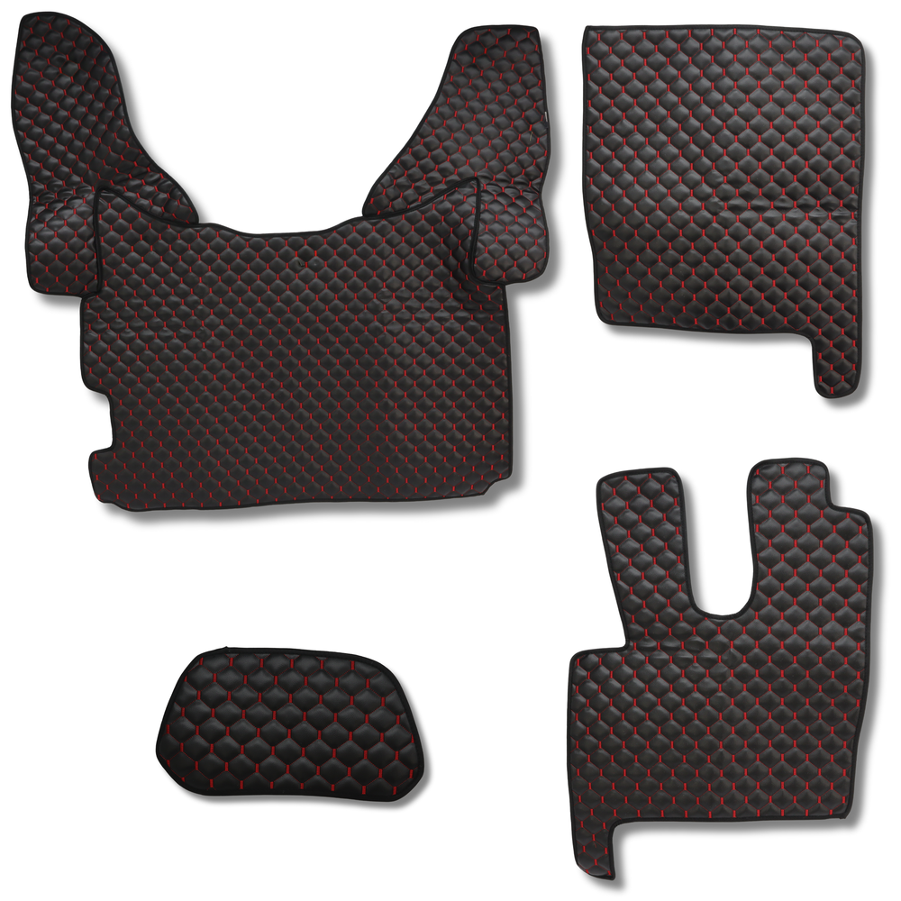 Коврик Экокожа DAF XF106 c 2013; АКПП, черный, Коврик Экокожа DAF XF106 c 2013; АКПП, черный,