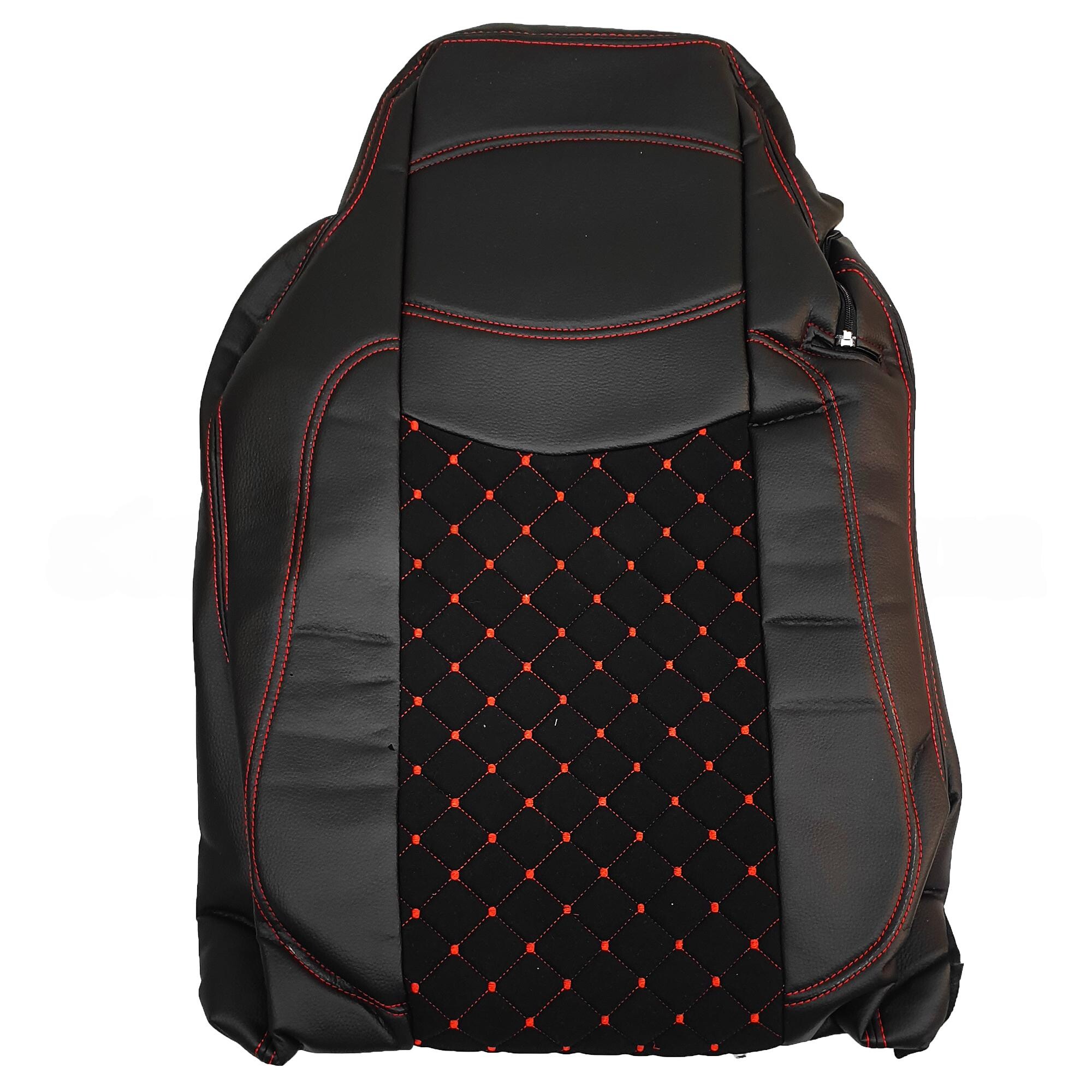 Чохол на сидіння KAR MAN TGX,TGA,TGL,TGM,TGS; (2007-2020) 2 ременя, водій та пасажир (Низький), чорний (KAR) Чохол на сидіння KAR MAN TGX,TGA,TGL,TGM,TGS; (2007-2020) 2 ременя, водій та пасажир (Низький), чорний (KAR)