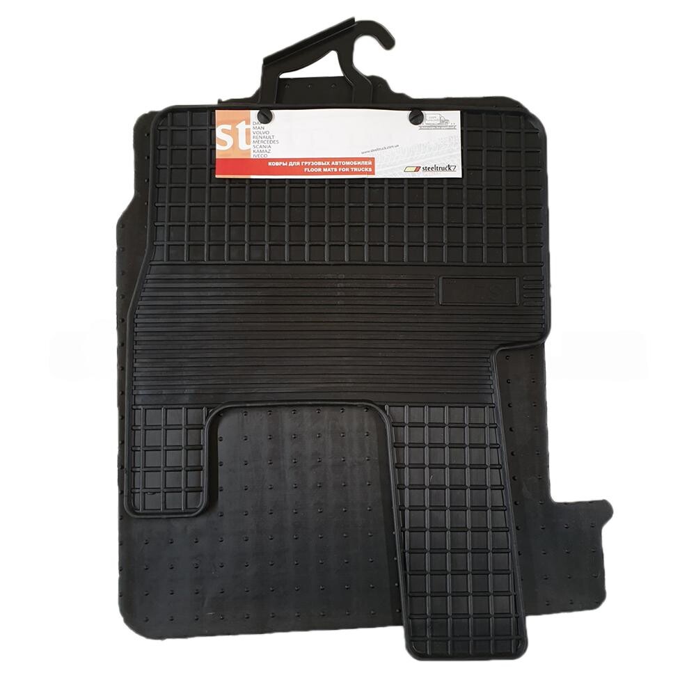 Килимок салону гумовий DAF XF95 з 2002 року, XF105, лівий-правий (ST) Килимок салону гумовий DAF XF95 з 2002 року, XF105, лівий-правий (ST)