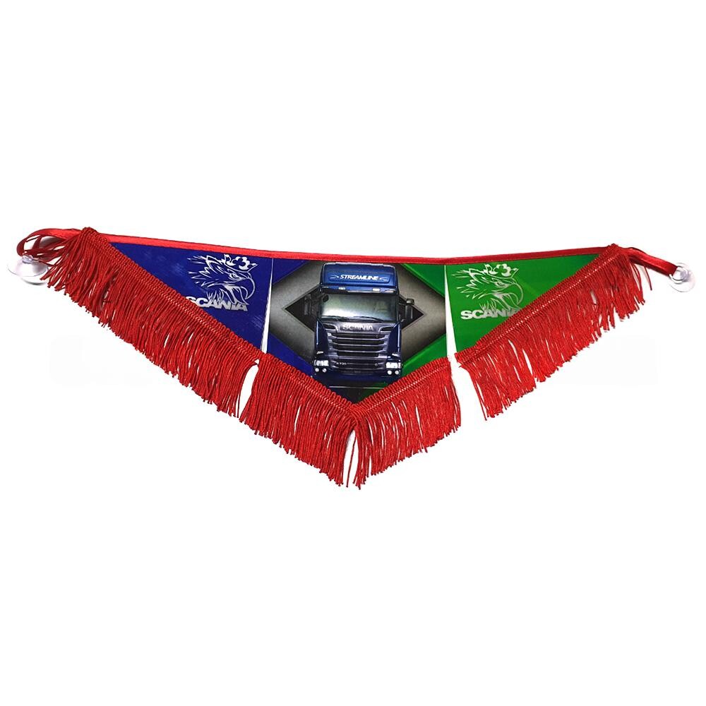 Вымпел треугольный фигурный Scania
