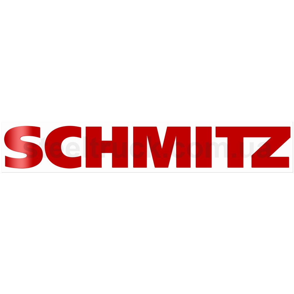 Наліпка декоративна SCHMITZ червона 40*280мм