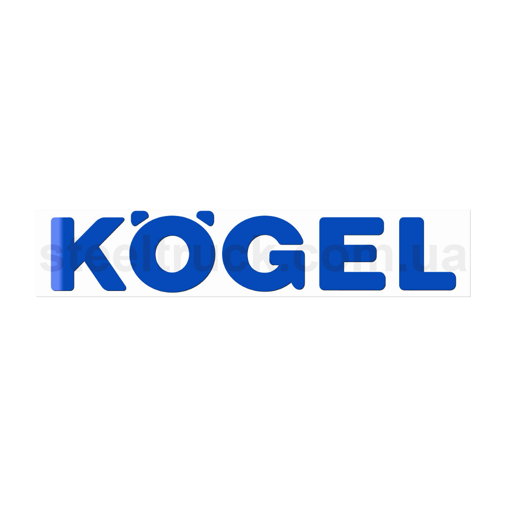 Наліпка декоративна KOGEL синя  500*100мм