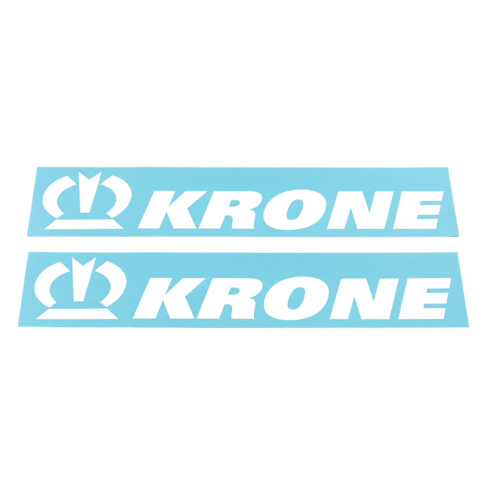 Наліпка декоративна KRONЕ біла 710*130мм
