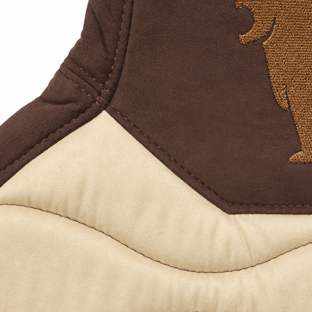 Чохол на сидіння Velour MAN TGX, TGA, TGL, TGM, TGS; (2007-2020) 1 ремінь, водій (Низький) пасажир (Високий) бежева алькантара-коричнева алькантара Чохол на сидіння Velour MAN TGX, TGA, TGL, TGM, TGS; (2007-2020) 1 ремінь, водій (Низький) пасажир (Високий) бежева алькантара-коричнева алькантара