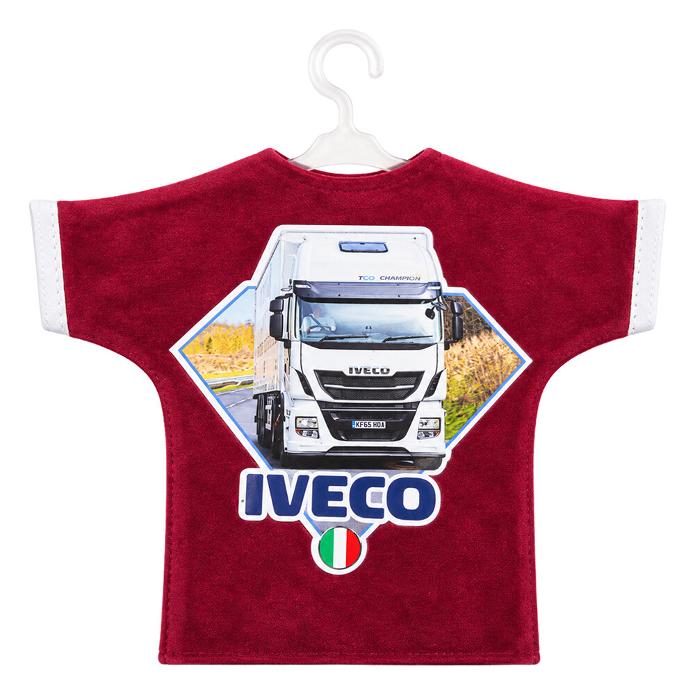 Футболка IVECO червоний