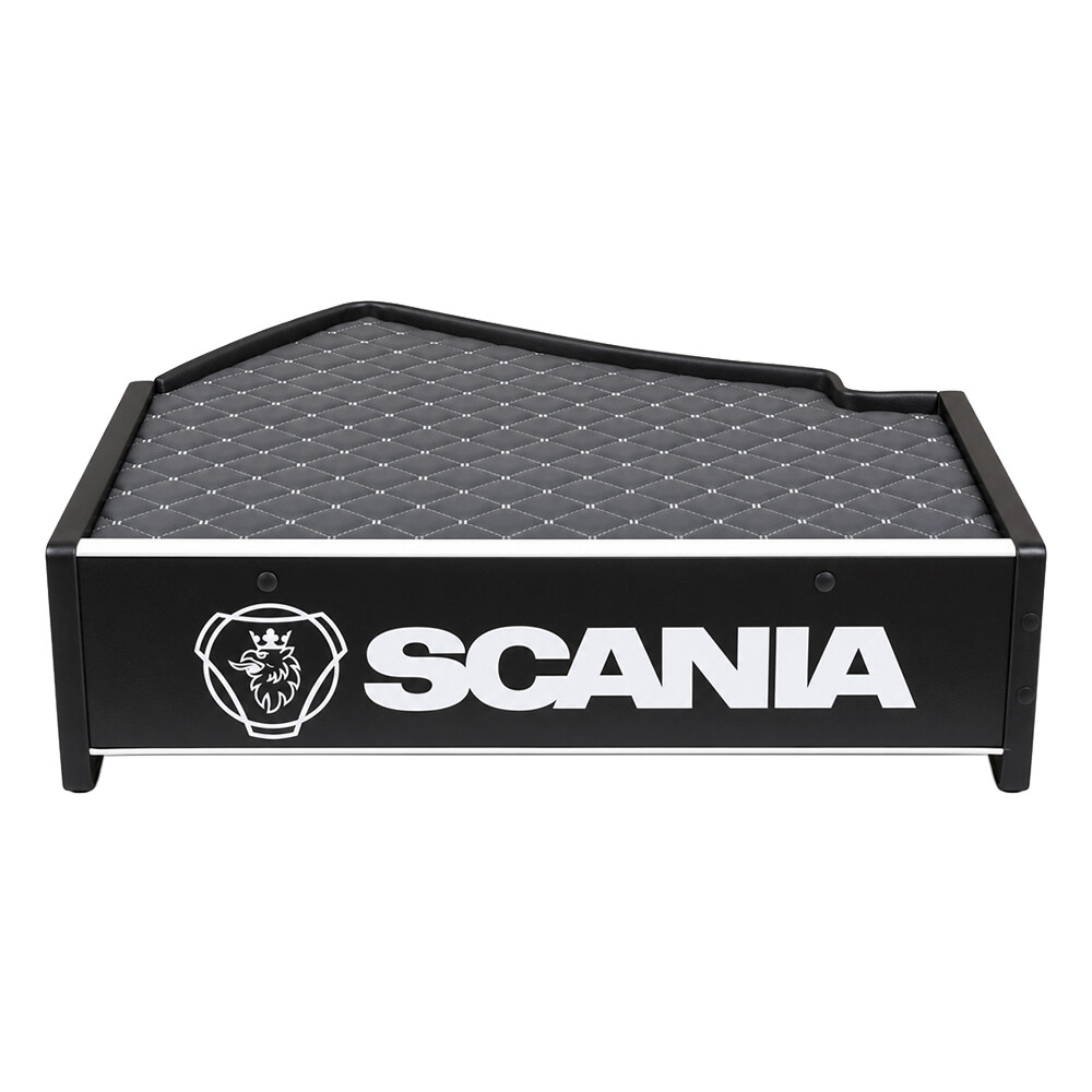 Полиця кабіни SCANIA R c 2009 р. сіра \ST- Екошкіра стежка\