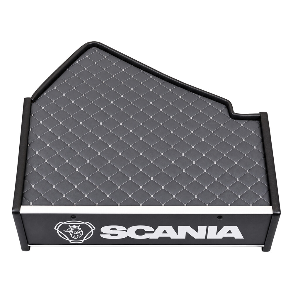 Полиця кабіни SCANIA R c 2009 р. сіра \ST- Екошкіра стежка\