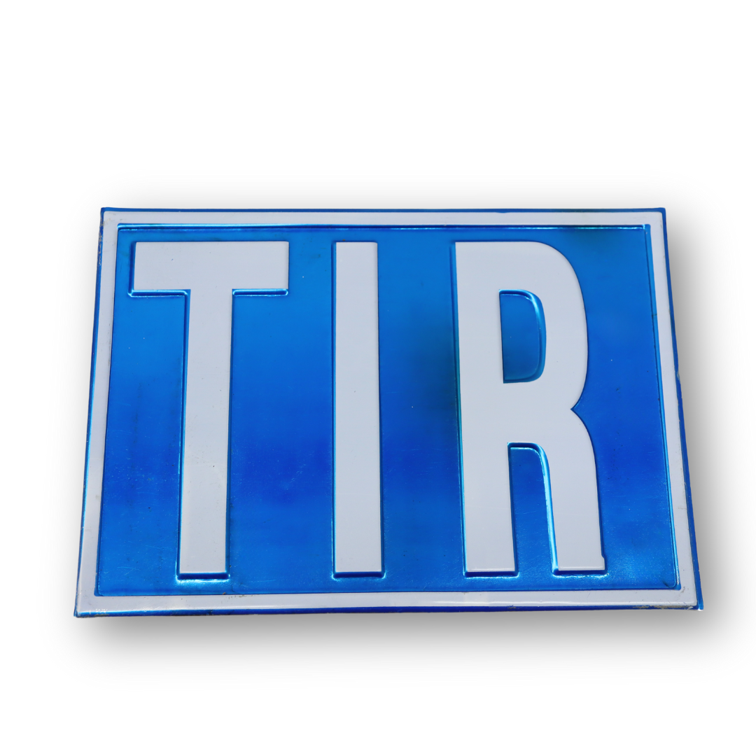 Табличка "ТIR" алюминий 240*340