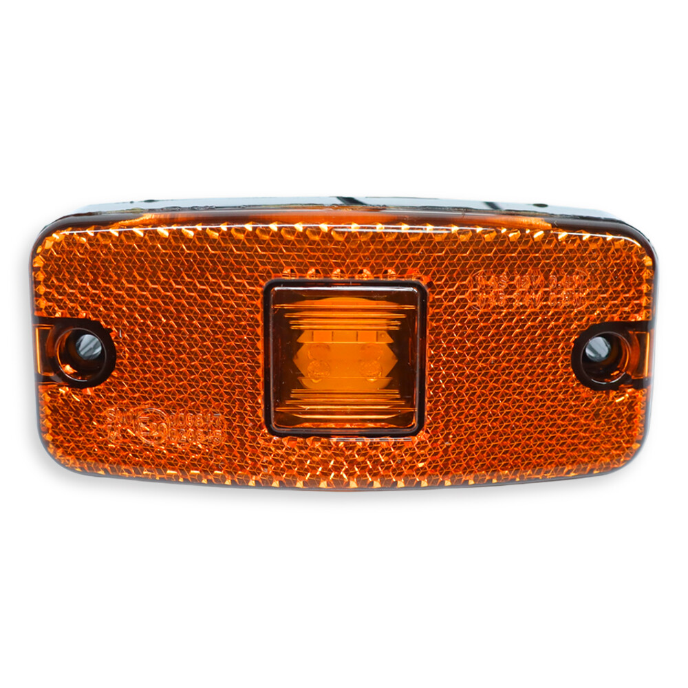 Ліхтар габаритний діодний жовтий 12-24 V WAS