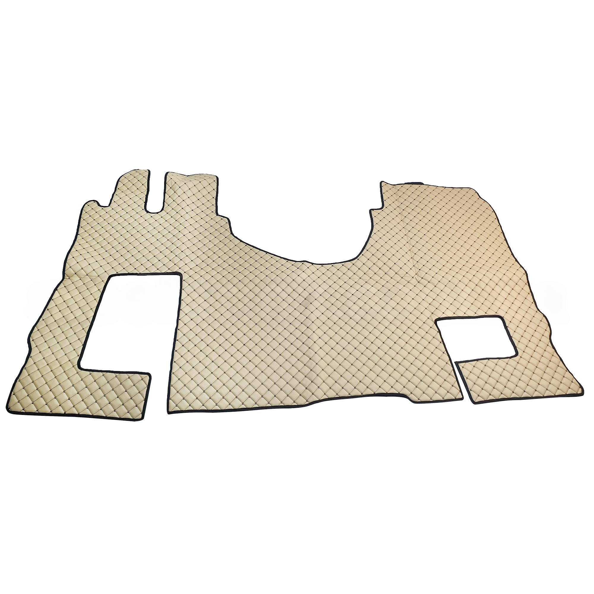 Килимок Екошкіра MERCEDES Actros з 2011 MP4, з 2019 MP 5; бежевий, АСП Килимок Екошкіра MERCEDES Actros з 2011 MP4, з 2019 MP 5; бежевий, АСП