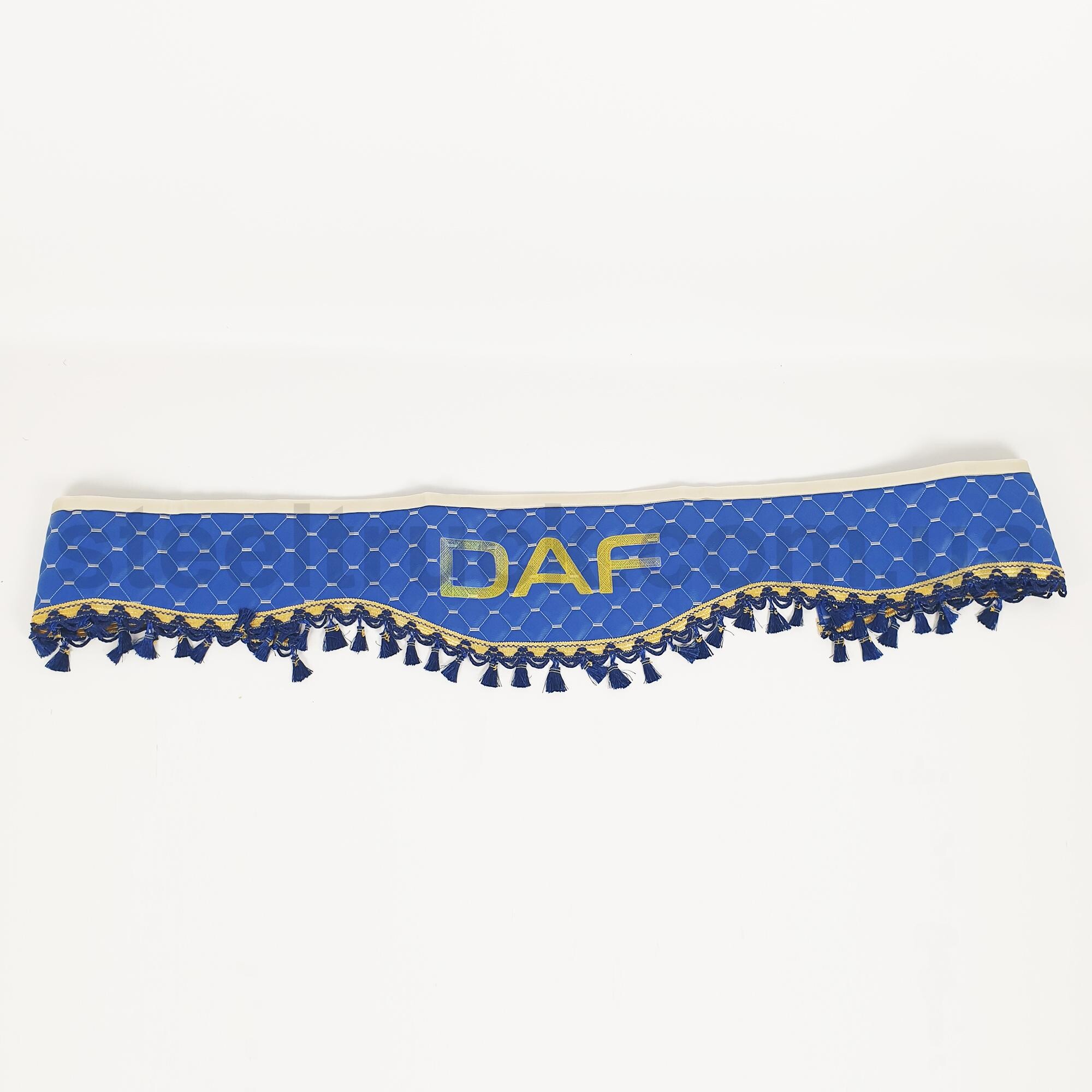 Шторка Екошкіра "Wave" DAF лоб синя Шторка Екошкіра "Wave" DAF лоб синя