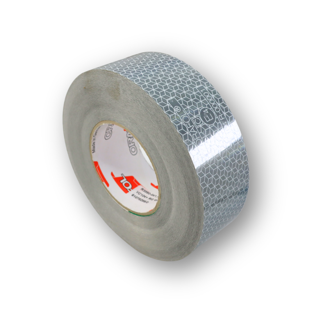 Лента светоотражаящая для контейнера Orafol, белая Лента светоотражаящая для контейнера Orafol, белая