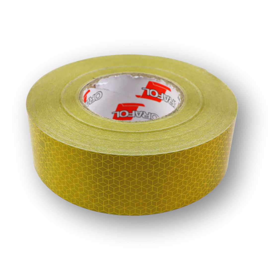 Стрічка світловідбивна для контейнера Orafol, жовта Стрічка світловідбивна для контейнера Orafol, жовта