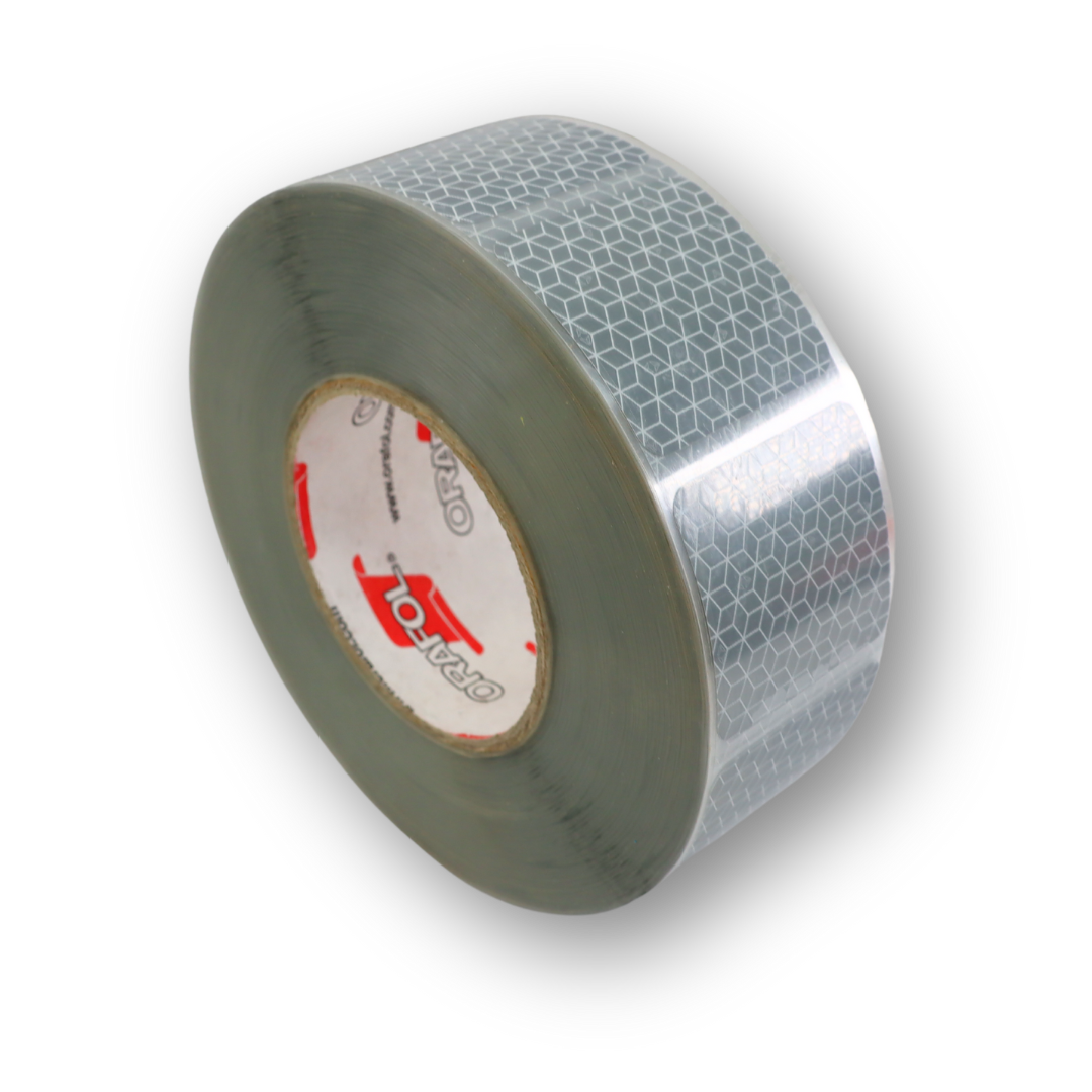 Лента светоотражаящая для тента Orafol, белая Лента светоотражаящая для тента Orafol, белая