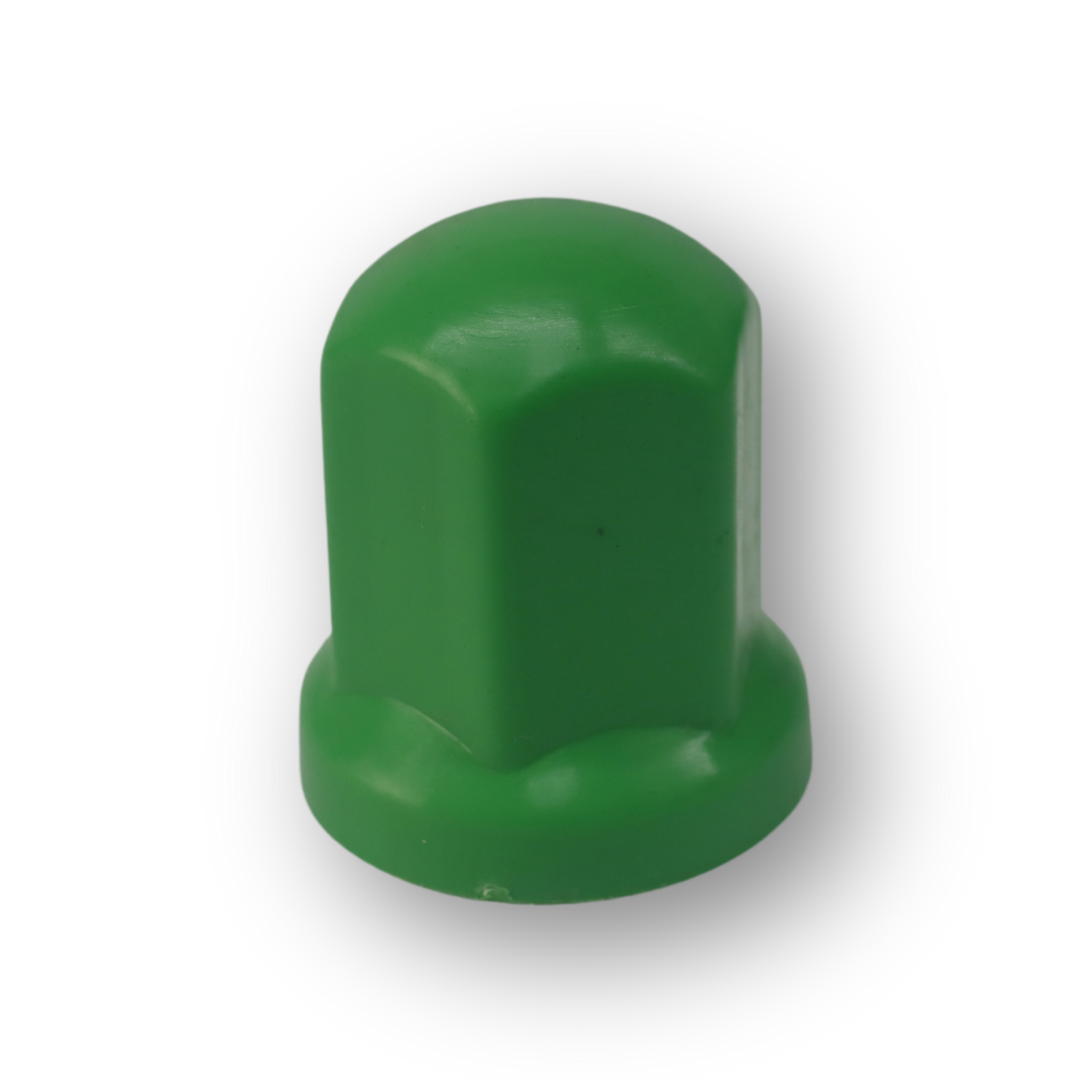 Колпачек на гайку граненый 33*55 зеленый ( SteelTruck )