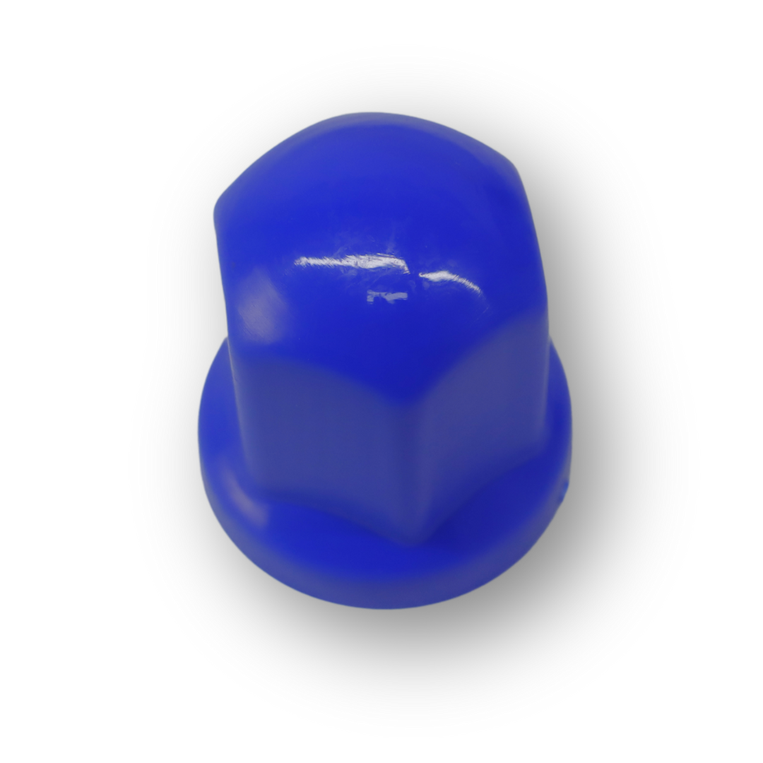 Колпачек на гайку граненый 33*55 синий ( SteelTruck )