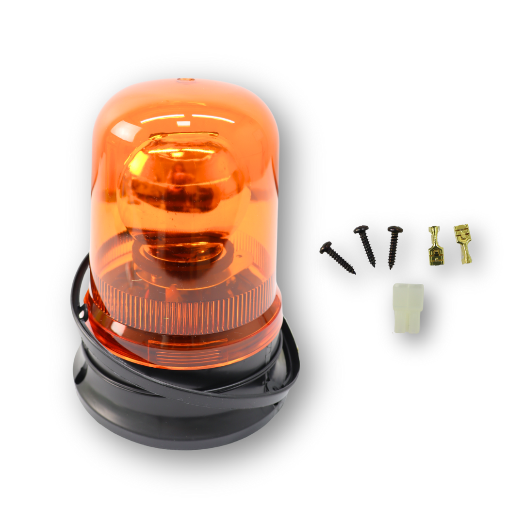 Маячок 24V (на болтах) желтый