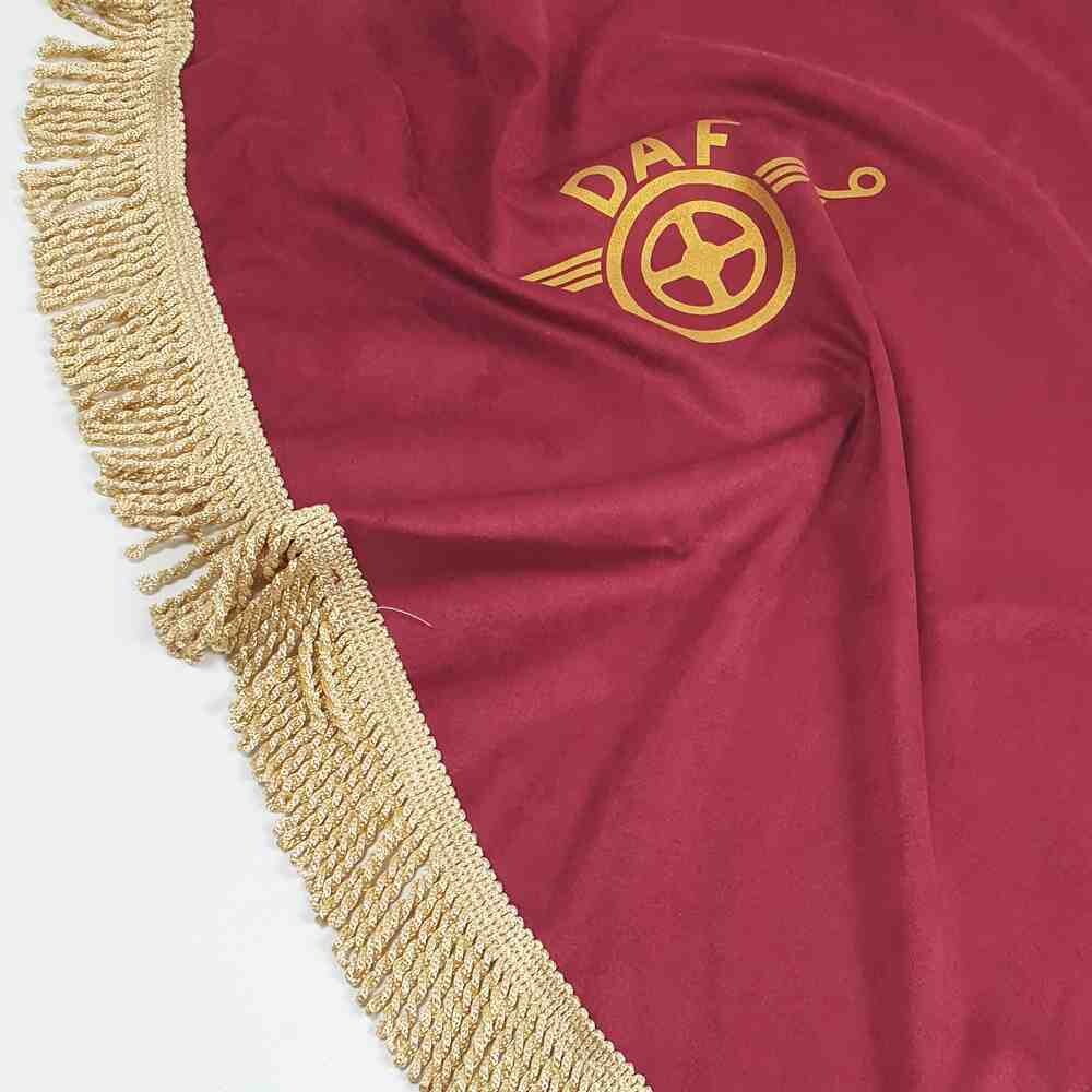 Шторка ВЕЛЮР "Wave" DAF лоб+косынки красная Шторка ВЕЛЮР "Wave" DAF лоб+косынки красная