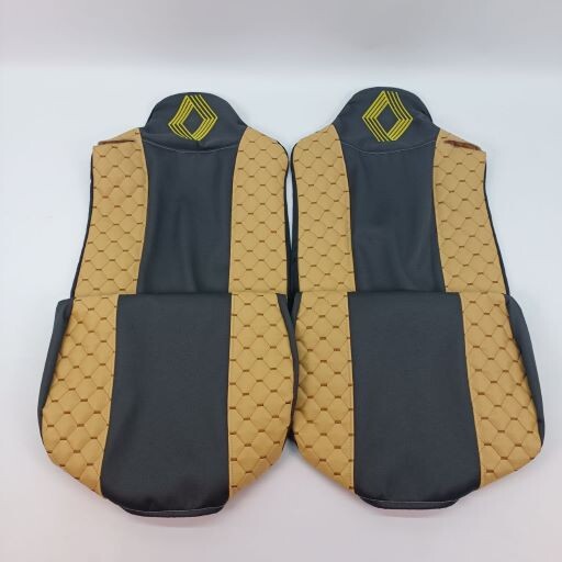 Чохол на сидіння Екошкіра, Renault Range T/T-Series (2014-...) кедр беж. Чохол на сидіння Екошкіра, Renault Range T/T-Series (2014-...) кедр беж.