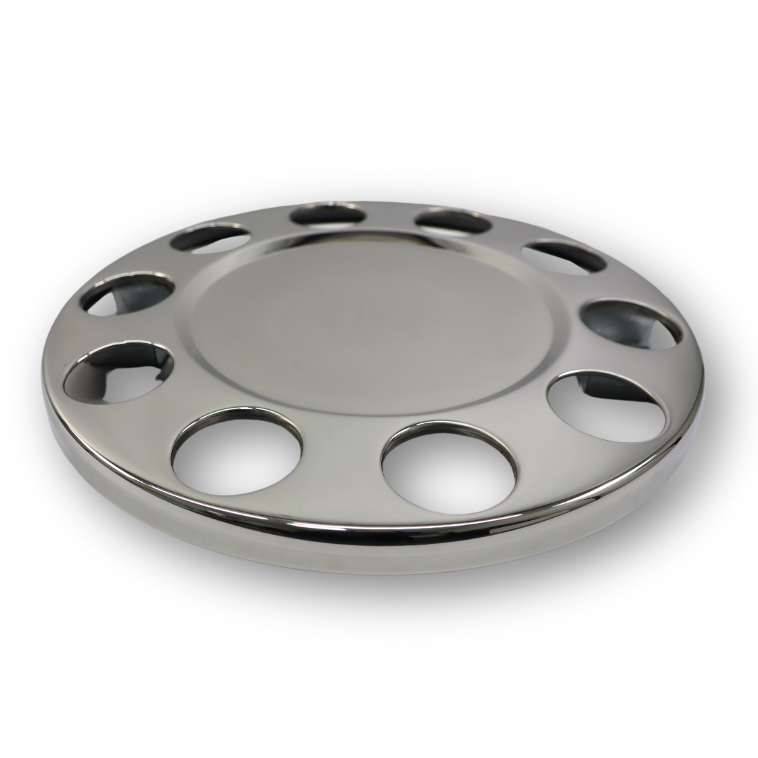 Колпак колеса "корона" 22,5 без надписи нержавеющая сталь Колпак колеса "корона" 22,5 без надписи нержавеющая сталь