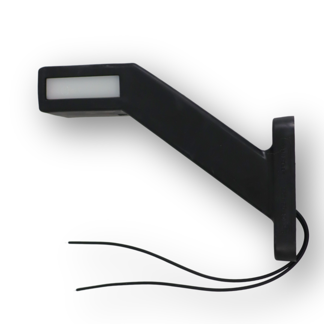 Фонарь габаритный рог LED 12-24 V трехцветный 19см \WAS\ прав. Фонарь габаритный рог LED 12-24 V трехцветный 19см \WAS\ прав.