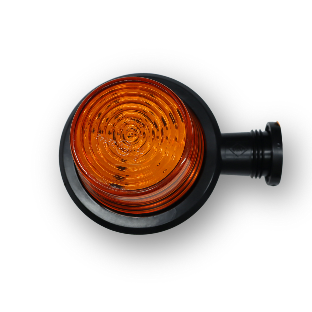 Ліхтар габаритний ріг LED жовто-жовтий 107мм 12/24V HORPOL