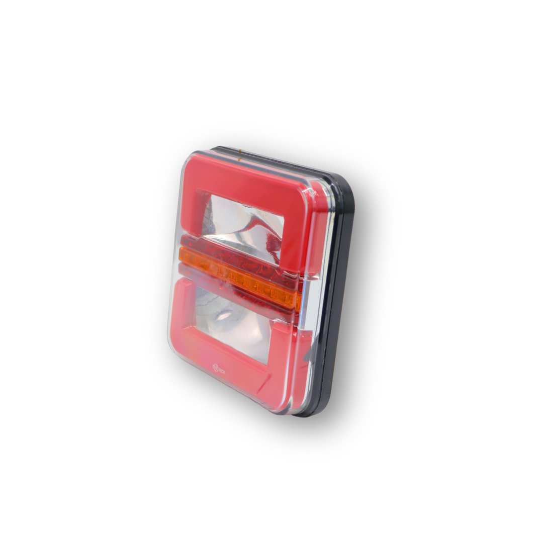 Фонарь задний neon-led 3 функции бегущий указ. пов.140*140 мм \ ZERTECH\ Фонарь задний neon-led 3 функции бегущий указ. пов.140*140 мм \ ZERTECH\