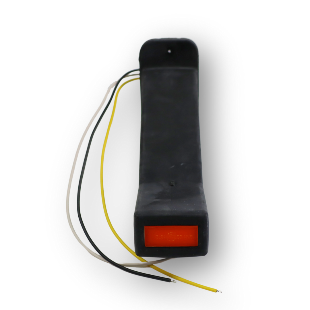 Фонарь габаритный рог LED 12-24 V 19см габарит + бег. указ. повор.\WAS\ лев. Фонарь габаритный рог LED 12-24 V 19см габарит + бег. указ. повор.\WAS\ лев.