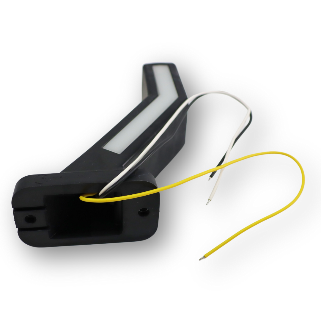 Фонарь габаритный рог LED 12-24 V 19см габарит + указ. повор. \WAS\ прав. Фонарь габаритный рог LED 12-24 V 19см габарит + указ. повор. \WAS\ прав.