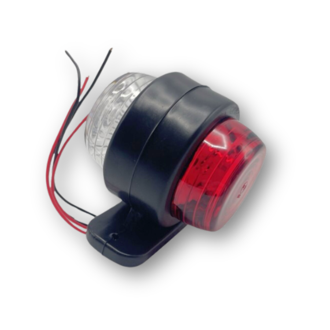 Фонарь габаритный рог; LED; прямой 7 см; 12-24 V (F.PLAS) Фонарь габаритный рог; LED; прямой 7 см; 12-24 V (F.PLAS)