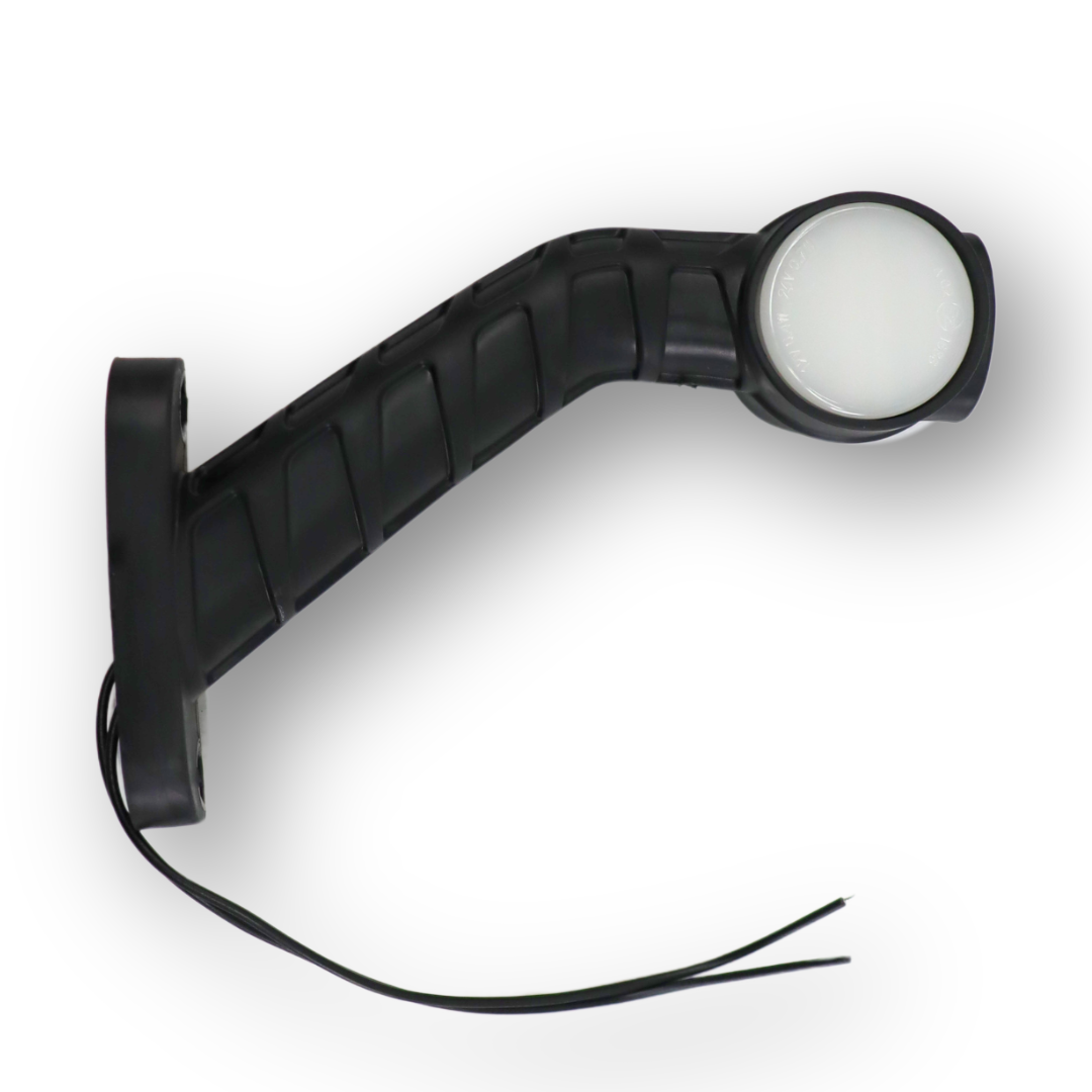 Фонарь габаритный рог LED 12-24 V трехцветный 20см \WAS\ лев. Фонарь габаритный рог LED 12-24 V трехцветный 20см \WAS\ лев.