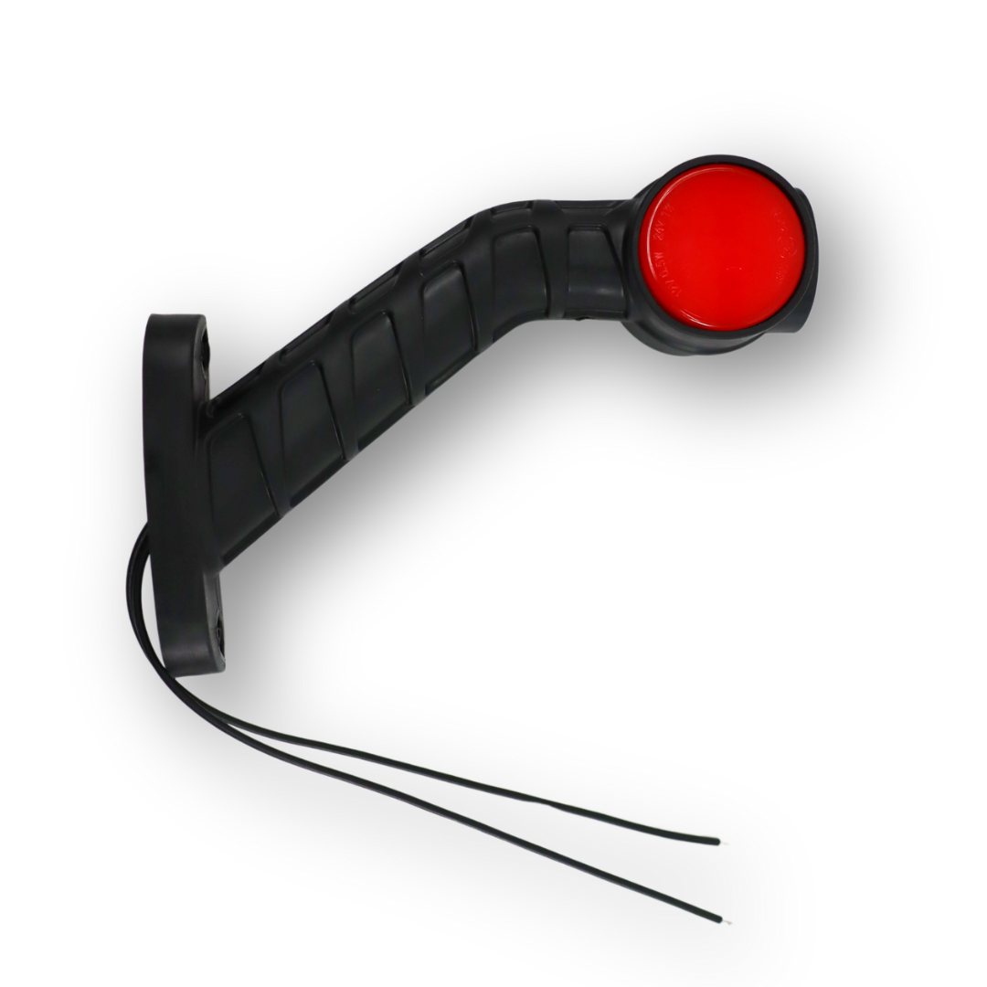 Фонарь габаритный рог LED 12-24 V трехцветный 20см \WAS\ прав. Фонарь габаритный рог LED 12-24 V трехцветный 20см \WAS\ прав.