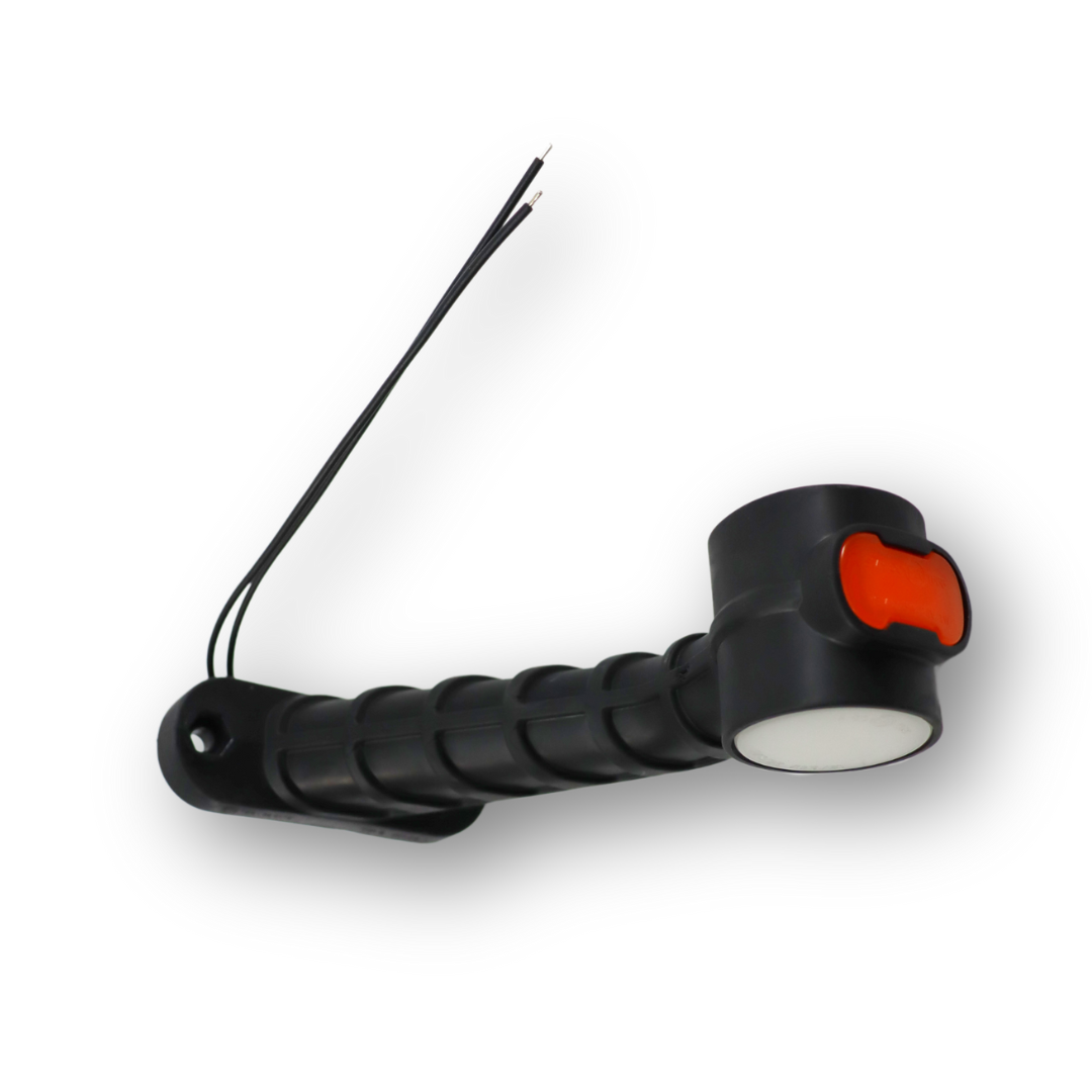 Фонарь габаритный рог LED 12-24 V трехцветный 20см \WAS\ прав. Фонарь габаритный рог LED 12-24 V трехцветный 20см \WAS\ прав.