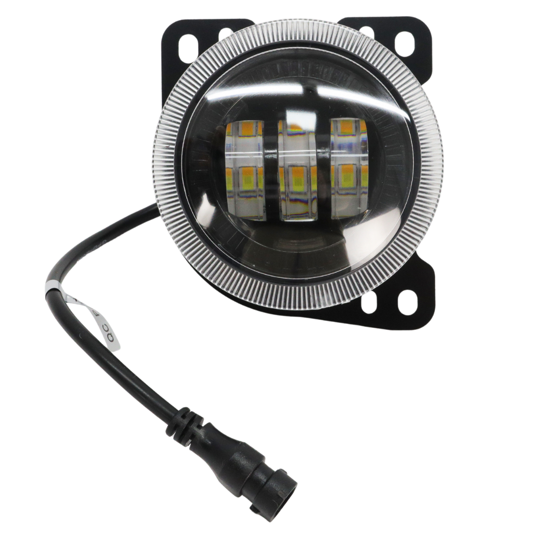 Фара противотуманная DAF XF105, 95 (2002-2013) LED, белый свет+желтый свет, левая-правая (Blaskar)
