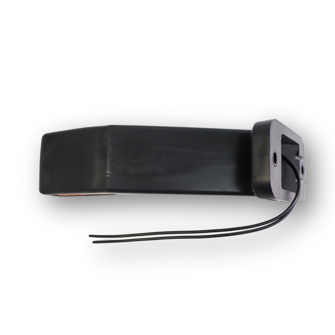 Фонарь габаритный рог LED 12-24 V трехцветный 19см \WAS\ лев. Фонарь габаритный рог LED 12-24 V трехцветный 19см \WAS\ лев.