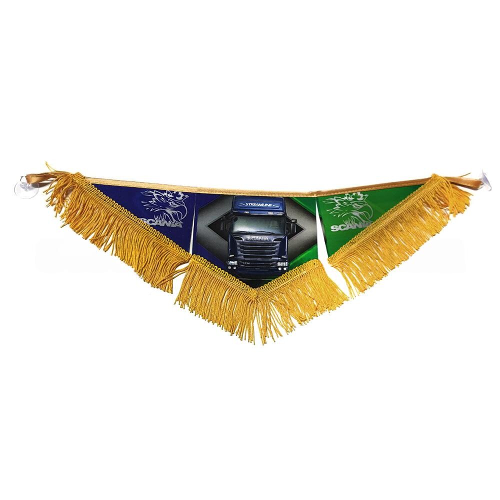 Вымпел треугольный фигурный Scania Вымпел треугольный фигурный Scania