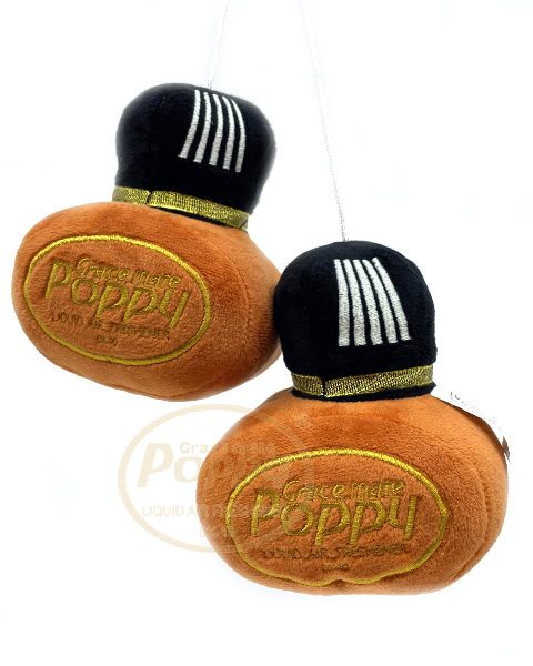 Плюшевая игрушка на шнуре Poppy коричневая 15 см Плюшевая игрушка на шнуре Poppy коричневая 15 см