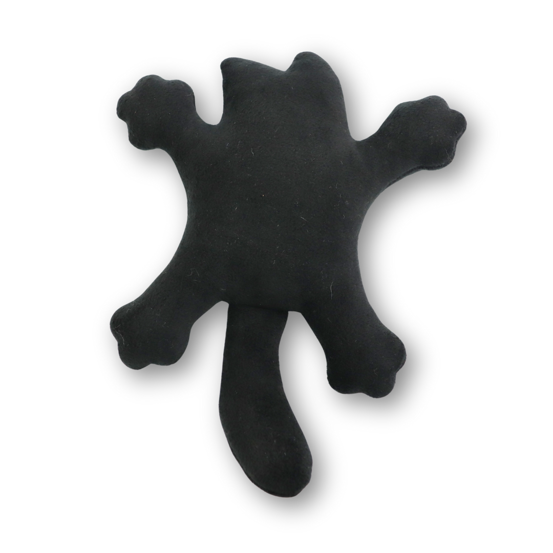 Кот игрушка трезубец черный Кот игрушка трезубец черный