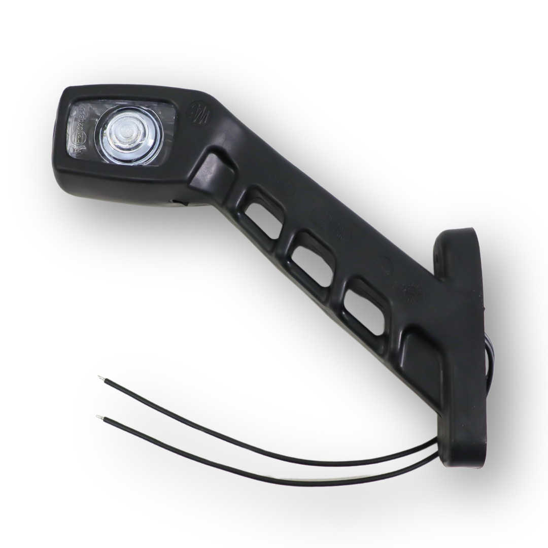 Фонарь габаритный рог LED 12-24 V трехцветный 20см \WAS\ лев. Фонарь габаритный рог LED 12-24 V трехцветный 20см \WAS\ лев.