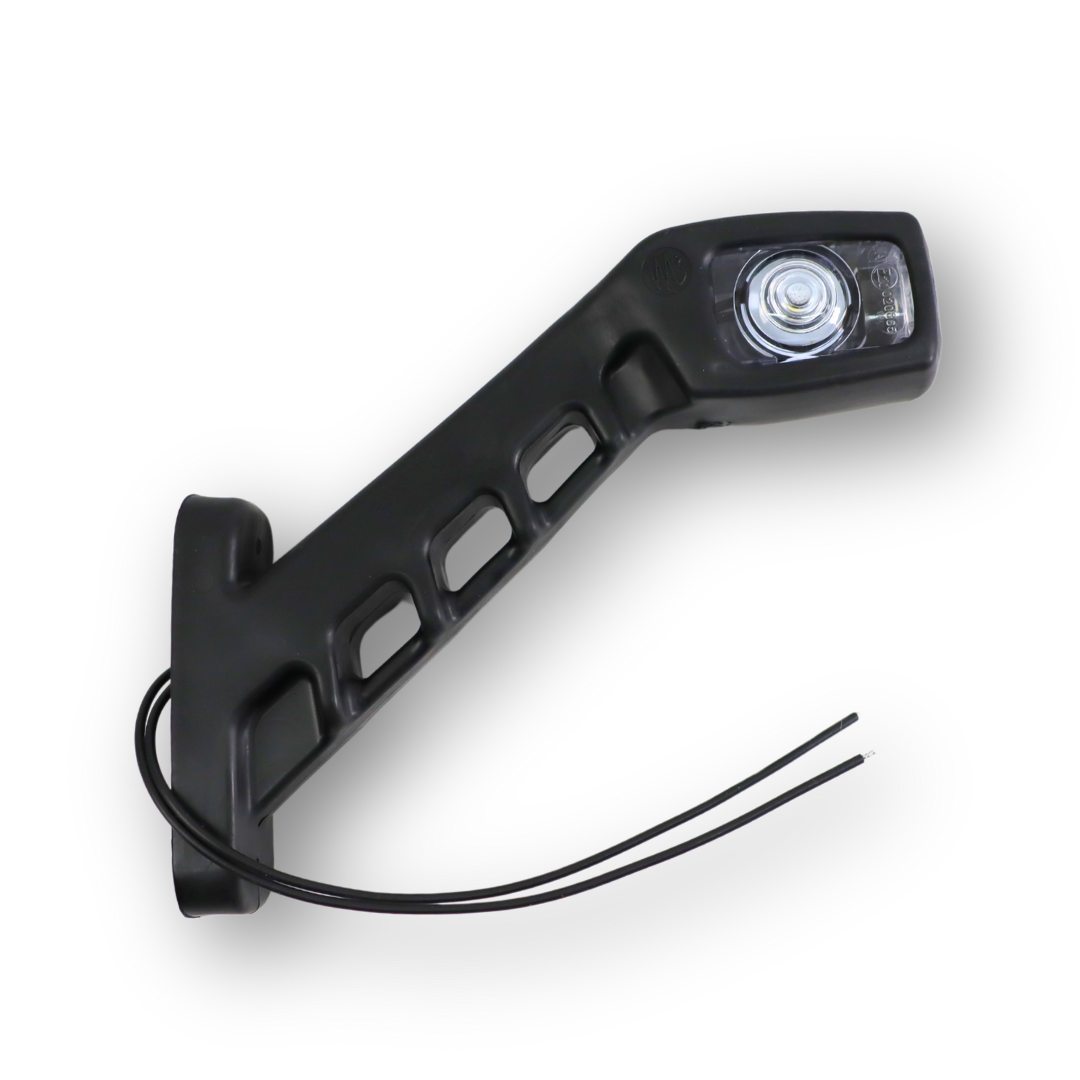 Фонарь габаритный рог LED 12-24 V трехцветный 20см \WAS\ лев. Фонарь габаритный рог LED 12-24 V трехцветный 20см \WAS\ лев.