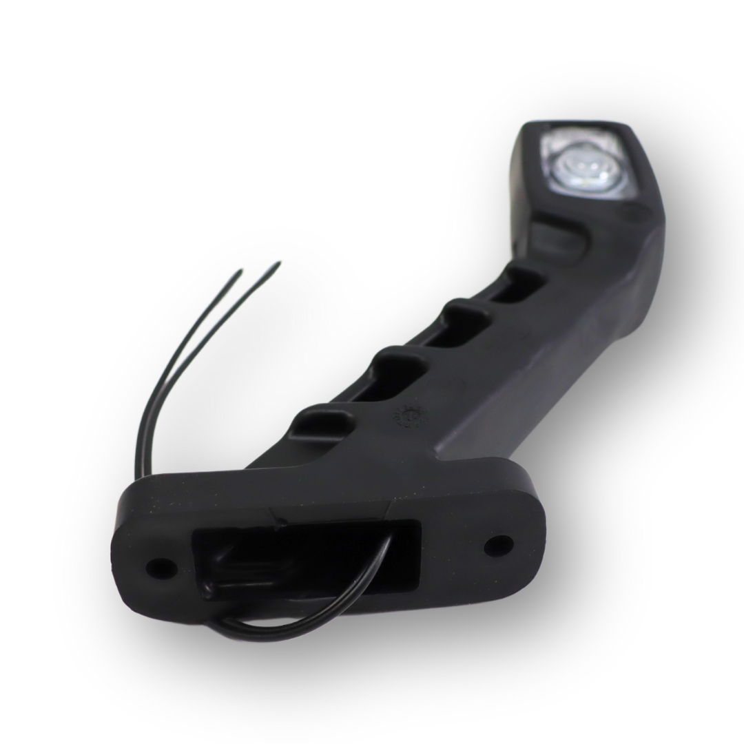 Фонарь габаритный рог LED 12-24 V трехцветный 20см \WAS\ лев. Фонарь габаритный рог LED 12-24 V трехцветный 20см \WAS\ лев.